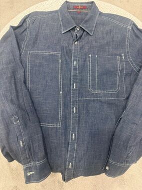 7 For All Mankind Indigo Blue Relaxed Jeans